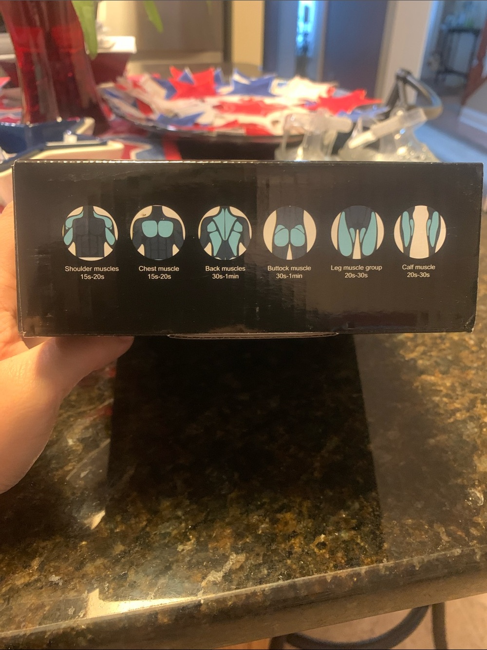 NEVER USED! Mini Massage Gun - Black - Picture 3 of 3